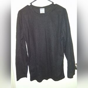 Men's Black Long Sleeve Shirt